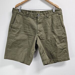The North Face Cargo Shorts Men Size 36 Regular Olive Green Hiking Outdoor